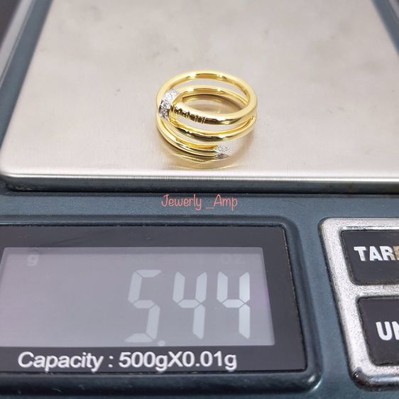 แหวนทอง แหวนตะปูแบบเเข็งแรงทองเค 9เค 9k (งดต่อ) รูปที่ 6