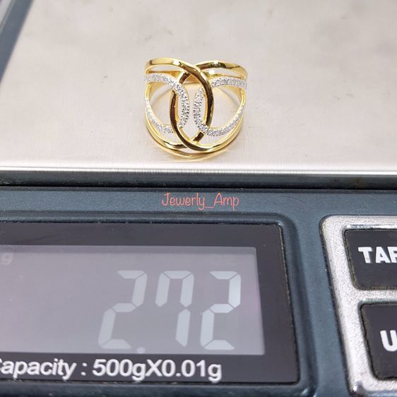 แหวนทอง แหวนแบบใส่เต็มนิ้ว ทองเค 9เค 9k รูปที่ 4