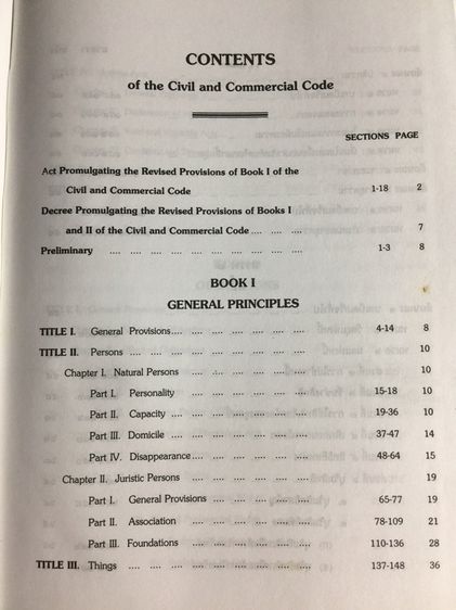 ประมวลกฎหมายแพ่งและพาณิชย์ บรรพ 1-6. THE CIVIL and COMMERCIAL CODE. BOOKS 1-6  สองภาษา(ไทย-อังกฤษ) เหมาะสำหรับ รูปที่ 9