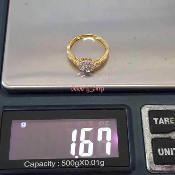 แหวนทอง แหวนทรงสวย ทองเค 9เค 9k ( งดต่อ ) รูปที่ 4