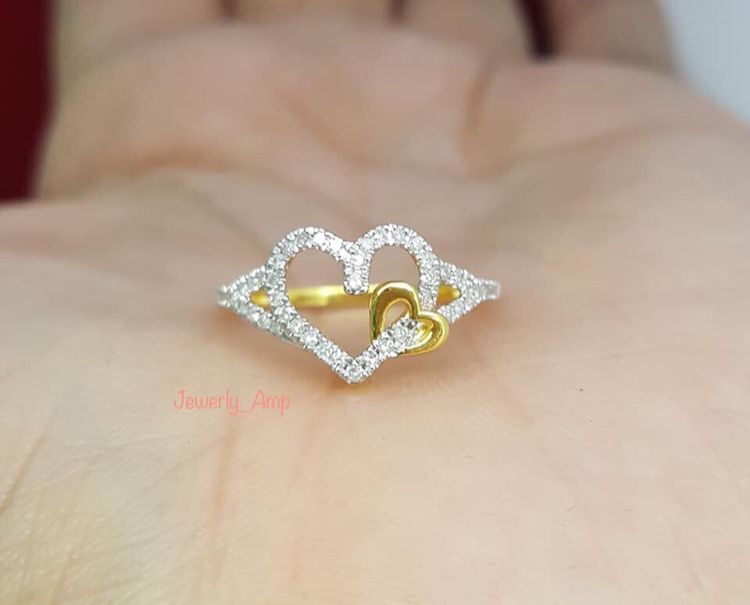 แหวนทอง แหวนหัวใจทองเค 9เค 9k (งดต่อ) รูปที่ 2