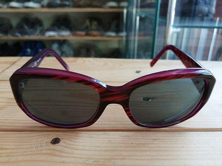 DKNY Donna Karan dy 4048 3424 กรอบแว่นแท้สวยๆ violet brown frame แว่นงาน Designer งานนำเข้าจาก USA ชิ้นนี้เป็นเลนส์ออกสีชาฟ้า รูปที่ 8