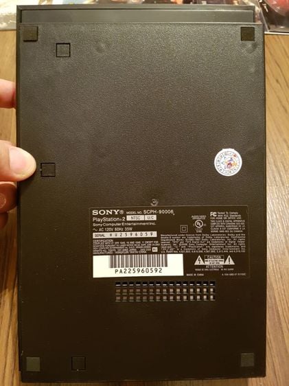 PS2 รุ่นสลิม(refurbished)อุปกรณ์ของใหม่มือหนึ่งยกกล่อง รูปที่ 6