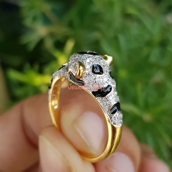 แหวนหัวเสือทอง 9k ( งดต่อ ) รูปที่ 4
