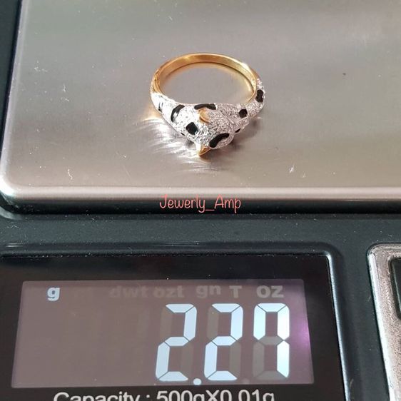 แหวนหัวเสือทอง 9k ( งดต่อ ) รูปที่ 6