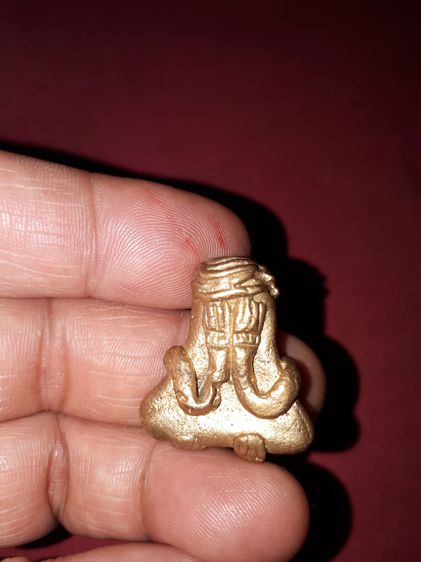 พระปิดตา ยันต์ยุ่ง วัดเขากง จ.นราธิวาส ปี 24กว่าๆ เนื้อทองผสม รูปทรงคมชัด เดิมๆ เป็นธรรมชาติ สภาพสมบูรณ์ สวยงาม แท้ แปลกไม่เลียนแบบใคร หายาก รูปที่ 9