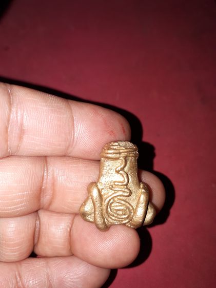 พระปิดตา ยันต์ยุ่ง วัดเขากง จ.นราธิวาส ปี 24กว่าๆ เนื้อทองผสม รูปทรงคมชัด เดิมๆ เป็นธรรมชาติ สภาพสมบูรณ์ สวยงาม แท้ แปลกไม่เลียนแบบใคร หายาก รูปที่ 8