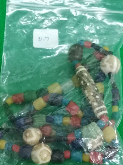 (บ.7) สร้อยคอลูกปัดเก่า รูปที่ 7