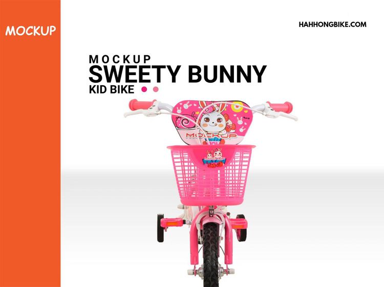 จักรยานเด็ก Mock Up รุ่น Sweet Bunny มีกระติกน้ำ รูปที่ 3