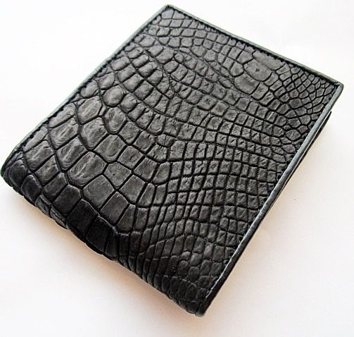 กระเป๋าสตางค์จระเข้  alligator wallet  Very nice รูปที่ 14