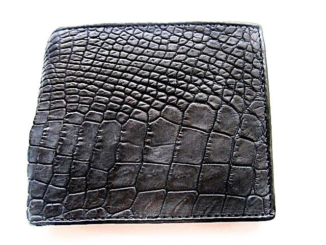 กระเป๋าสตางค์จระเข้  alligator wallet  Very nice รูปที่ 12