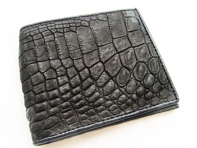 กระเป๋าสตางค์จระเข้  alligator wallet  Very nice รูปที่ 6