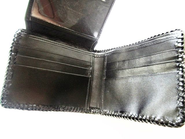 กระเป๋าสตางค์จระเข้  alligator wallet  Very nice compact design. Seller was very easy to work with 9.5 x11.5 cms รูปที่ 3