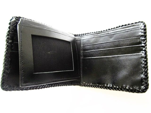 กระเป๋าสตางค์จระเข้  alligator wallet  Very nice compact design. Seller was very easy to work with 9.5 x11.5 cms รูปที่ 2