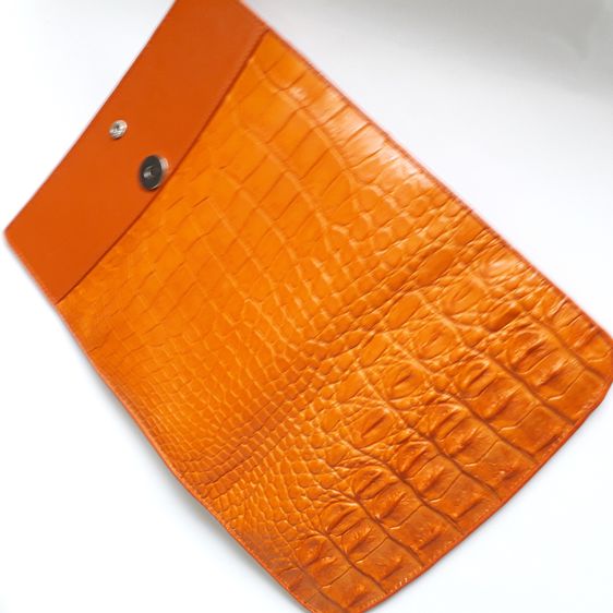กระเป๋าสตางค์จระเข้  alligator wallet  Very nice compact design. Seller was very easy to work purse รูปที่ 5