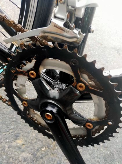 จักรยาน เสือหมอบ เกียร์สับถัง  Giant รุ่น windmark เฟรมอลู  เกียร์ ชิมาโน 21 สปีด ไซส์ S  46.5 cm. มือสอง จากญี่ปุ่น ราคา 8500 เปิดบริการทุก รูปที่ 6