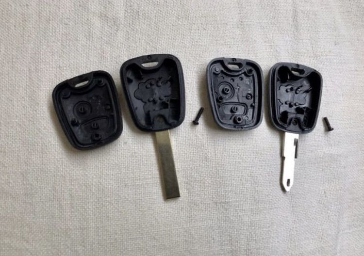 กรอบ กุญแจรีโมท PEUGEOT เปอร์โย 206 207 306 307 807 รูปที่ 3