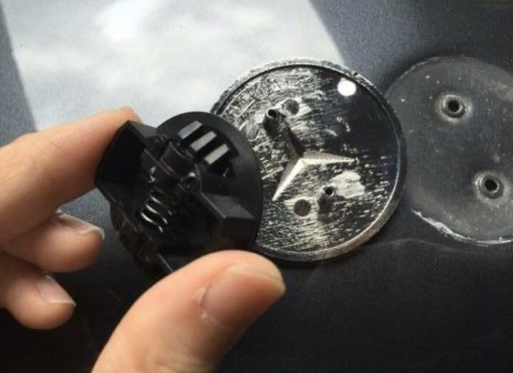 โลโก้ ดาวจม ฝากระโปรง โลโก้พวงมาลัย Benz รูปที่ 4