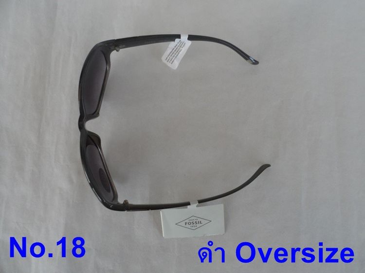 แว่นกันแดด FOSSIL no.18 สีดำทรง Oversize สวยหรูใหม่แท้จากอเมริกา รูปที่ 3