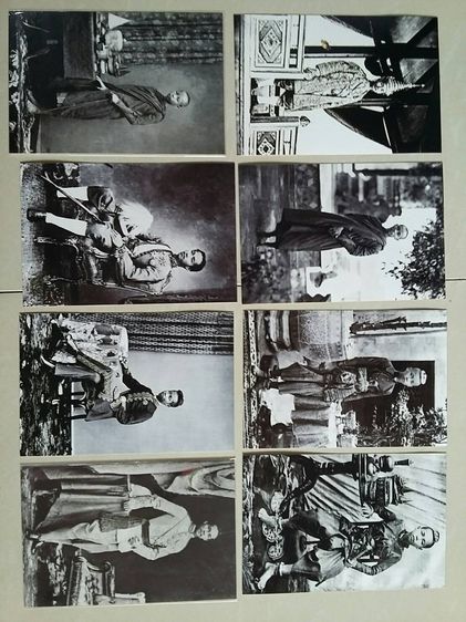 ภาพถ่ายขาวดำ รัชกาลที่5 จำนวน 8 ใบ หายากน่าสะสม รูปที่ 1