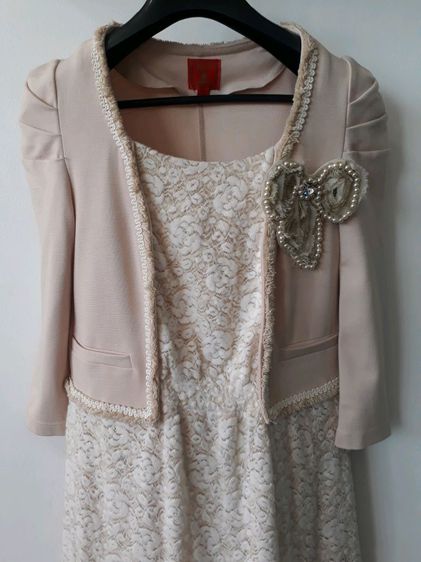 ส่งต่อเดรสสีครีม รูปที่ 2