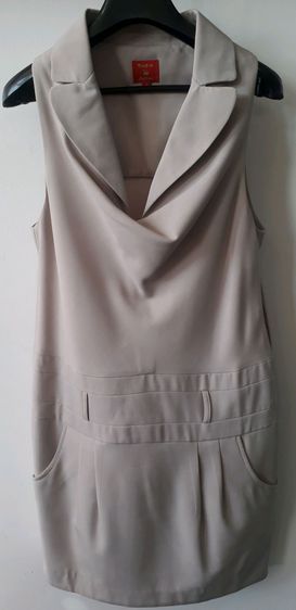 อื่นๆ เดรส | จั๊มสูท น้ำตาล ไม่มีแขน ส่งต่อเดรส