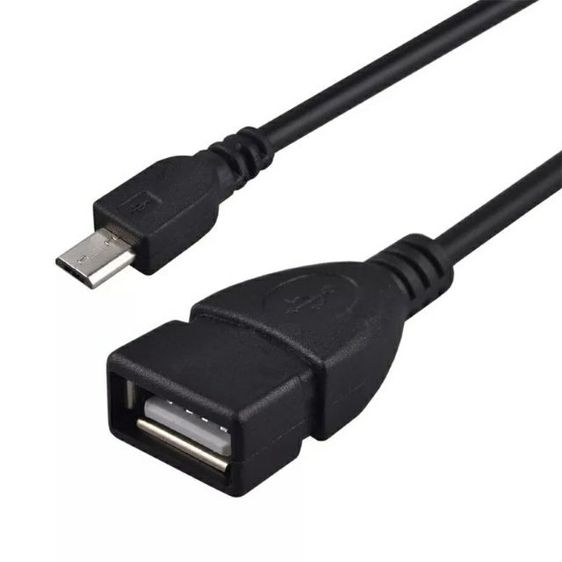 Micro USB 2.0 To Converter OTG Adapter Cable รูปที่ 7