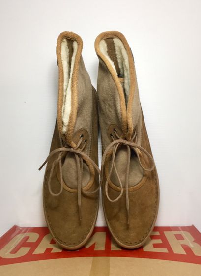 Camper boots กันหนาว ของแท้ ของใหม่มือ 1 Size EU40(26.1cm), รองเท้าบู้ทหุ้มข้อกันหนาว Camper หนังแท้ Genuine, New and Original  รูปที่ 4
