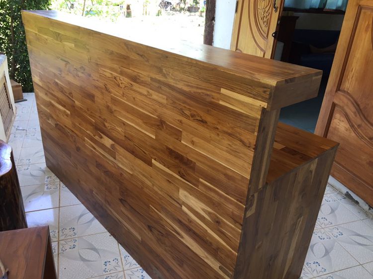  เฟอร์นิเจอร์อื่นๆ เคาน์เตอร์ไม้สัก ประสาน