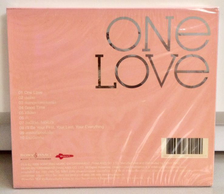 CD เพลงไทย TaTa Young ชุด One Love สภาพซีล รูปที่ 2