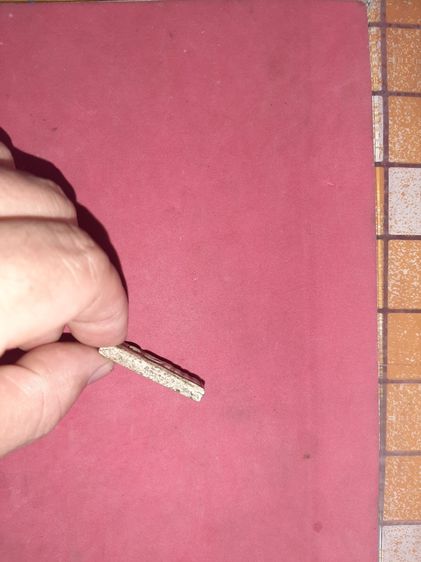 สมเด็จวัดระฆัง พิมพ์เกศบัวตูม นิยม วัดระฆัง กทม. ขนาดเล็ก เนื้อผง หลังเรียบ ผิวเป็นธรรมชาติ ขอบไม่คม เนื้อผงละเอียด จัด มวลสารครบถ้วน รักร่อ รูปที่ 3