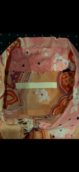 Vivid Paisley printed shirt made in India  รูปที่ 7