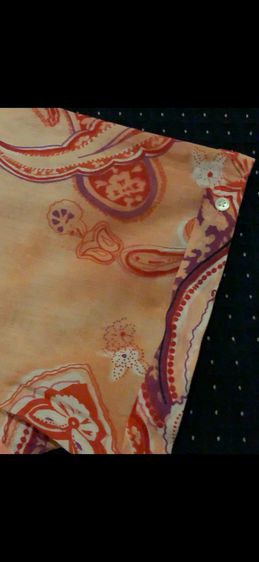 Vivid Paisley printed shirt made in India  รูปที่ 3