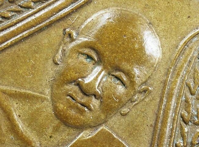 ให้เช่า พระบ้าน เหรียญหลวงปู่เอี่ยม วัดสะพานสูง รุ่นแรก (บล็อคเอือม) เนื้อฝาบาตร รูปที่ 3