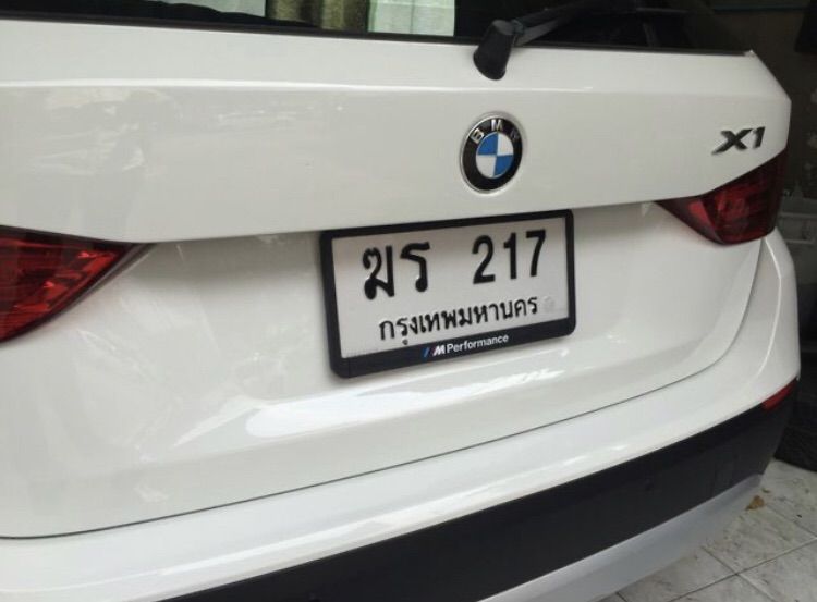 กรอบป้ายทะเบียน BMW M Performance กรอบป้าย M ของแต่ง BMW รูปที่ 10