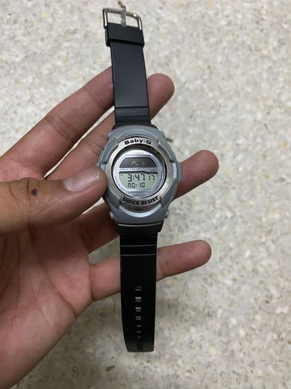 นาฬิกายี่ห้อ Casio  babyG ของแท้มือสอง รุ่น G cool  สายยางเปลี่ยนใหม่ 700฿ รูปที่ 8