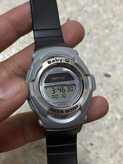 นาฬิกายี่ห้อ Casio  babyG ของแท้มือสอง รุ่น G cool  สายยางเปลี่ยนใหม่ 700฿ รูปที่ 1