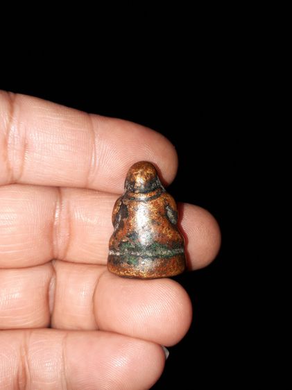 หล่อโบราณ พระสังกัจจายน์ กรุวัดขวาง พิมพ์เศียรเล็ก หลวงพ่อเงิน วัดบางคลาน อ.โพทะเล จ.พิจิตร เนื้อทองผสม ยันต์ใต้ฐาน สวย แท้ หายาก รูปที่ 10