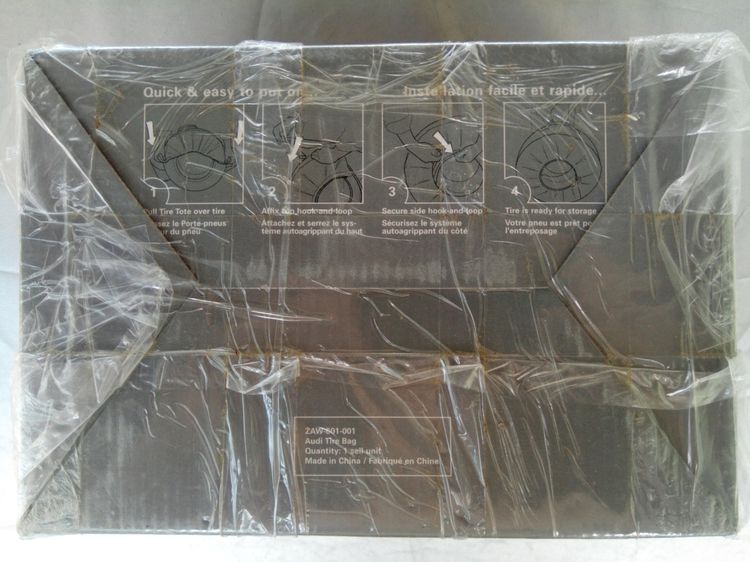 กระเป๋าคลุมล้อมีหูหิ้ว จาก Audi ของแท้ ของใหม่ สำหรับออดี้หลายรุ่น แข็งแรงตามมาตราฐานจากโรงงานออดี้ รูปที่ 6