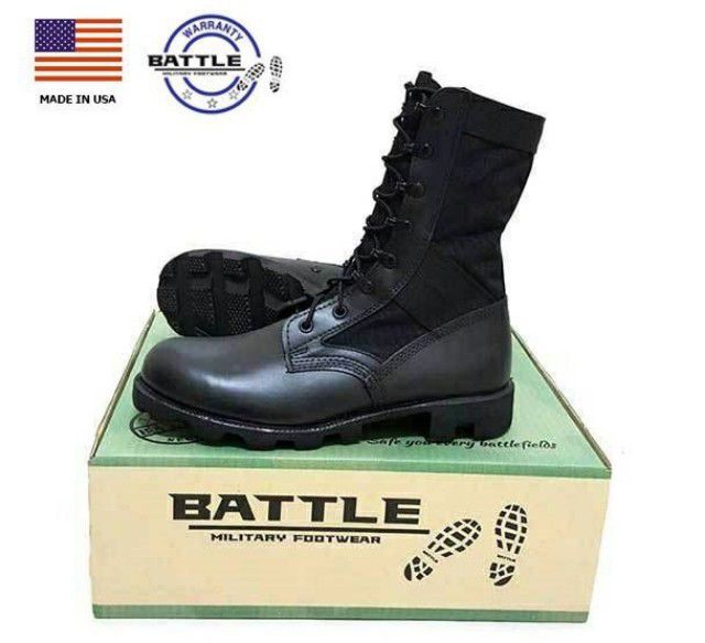 รองเท้าจังเกิ้ลดำทหาร battle รูปที่ 2