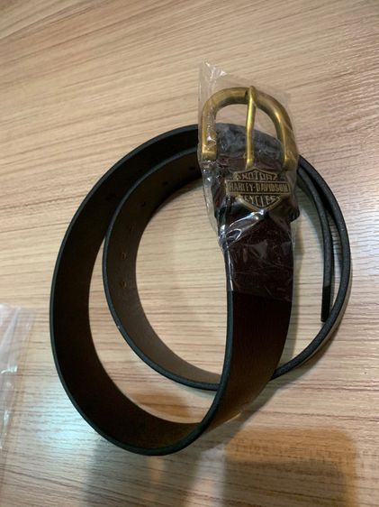 เข็มขัดหนังแท้. หัวทองเหลืองแท้ Harley-Davidson รูปที่ 10