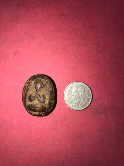 พระปิดตา พิมพ์แข้งหมอน กลาง หลวงปู่จีน วัดท่าลาดเหนือ ฉะเชิงเทรา ปี 2415-2420 หลังอูมเรียบ เนื้อผงคลุกรัก เนื้อแห้ง เหี่ยวย่น มัน พิมพ์คม ชั รูปที่ 5