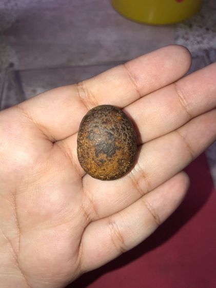 พระปิดตา พิมพ์แข้งหมอน กลาง หลวงปู่จีน วัดท่าลาดเหนือ ฉะเชิงเทรา ปี 2415-2420 หลังอูมเรียบ เนื้อผงคลุกรัก เนื้อแห้ง เหี่ยวย่น มัน พิมพ์คม ชั รูปที่ 3