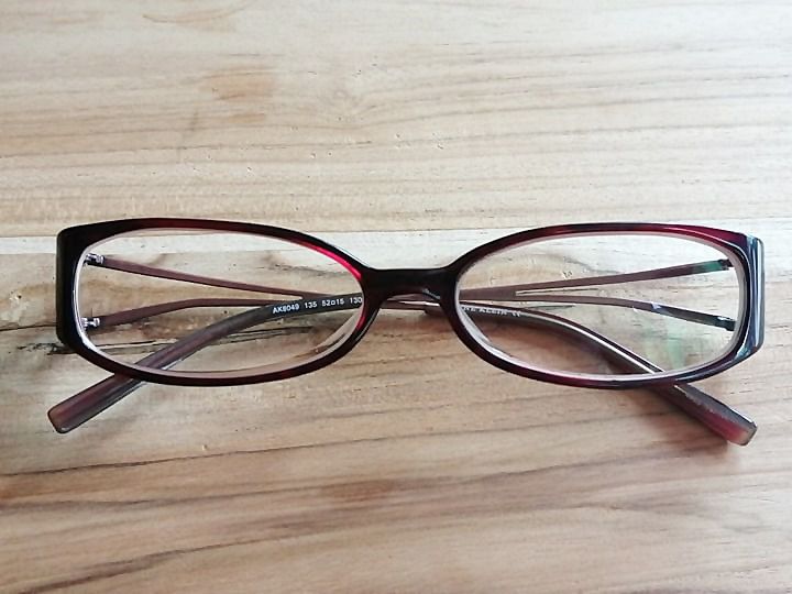 ANNE KLEIN Rx Eyeglasses AK8049 136 Brown Eyewear Frames Full Rim กรอบแว่นตาของแท้มือสอง งานสวยๆ เลนส์ปกติ ชิ้นนี้ขายที่ 820.- รูปที่ 9