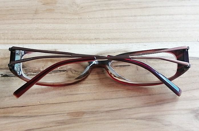 ANNE KLEIN Rx Eyeglasses AK8049 136 Brown Eyewear Frames Full Rim กรอบแว่นตาของแท้มือสอง งานสวยๆ เลนส์ปกติ ชิ้นนี้ขายที่ 820.- รูปที่ 6