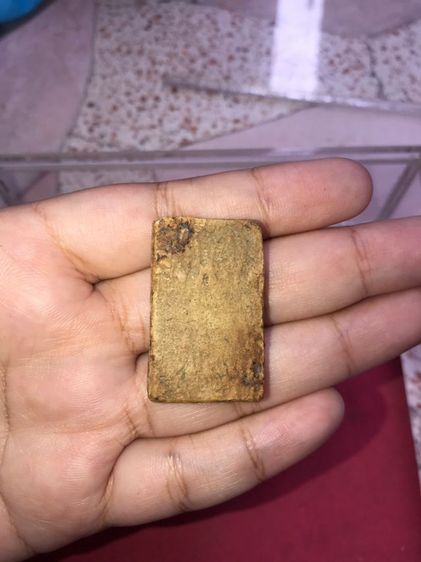 พระสมเด็จ พิมพ์ฐานแซม กรุวังหน้า No.4 ปี 24xx หลังเรียบ ขนาดเล็ก เนื้อผงพุทธคุณ เม็ดดำ แดง ขาว มีมวลสารครบ จัด ละเอียด พิมพ์ทรง คมชัด  รูปที่ 7