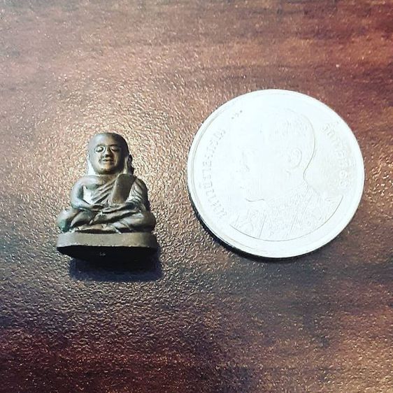 หลวงพ่อเงิน นวะโลหะ พิมพ์เล็ก หลวงพ่อเกษม เขมโกปลุกเศก รูปที่ 11