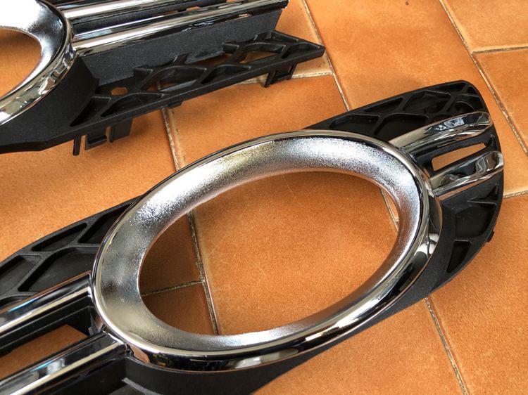 Benz W211 หน้าธนู สปอร์ตไลท์ ไฟเลี้ยวกระจกข้าง กรอบพลาสติก โครเมียม Sportlight E200 NGT E220CDi และ W204 รูปที่ 7