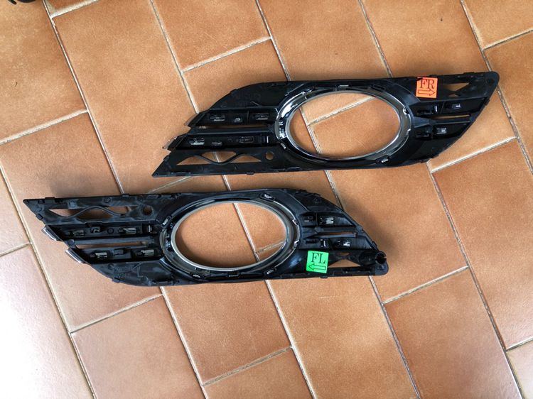 Benz W211 หน้าธนู สปอร์ตไลท์ ไฟเลี้ยวกระจกข้าง กรอบพลาสติก โครเมียม Sportlight E200 NGT E220CDi และ W204 รูปที่ 8