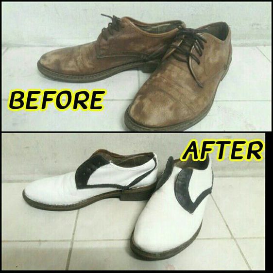 สีเพ้นท์เสื้อหนัง สีเพ้นท์หนัง ซ่อมกระเป๋าหนังถลอก เบาะหนังแตก รูปที่ 2